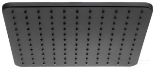 Верхний душ Bossini I00598.073 28 см чёрный матовый